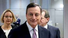 Mario Draghi, presidente del Banco Central Europeo, explicó su política sobre el dinero de la banca