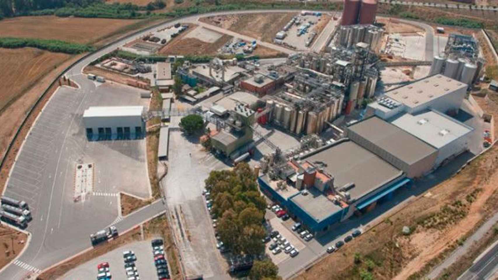 Imagen de la refinería que Lípidos Santiga tiene en Santa Perpètua de Mogoda (Barcelona) / LIPSA