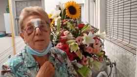 Mujer agredida en Valencia con un ramo de flores de Forocoches TWITTER