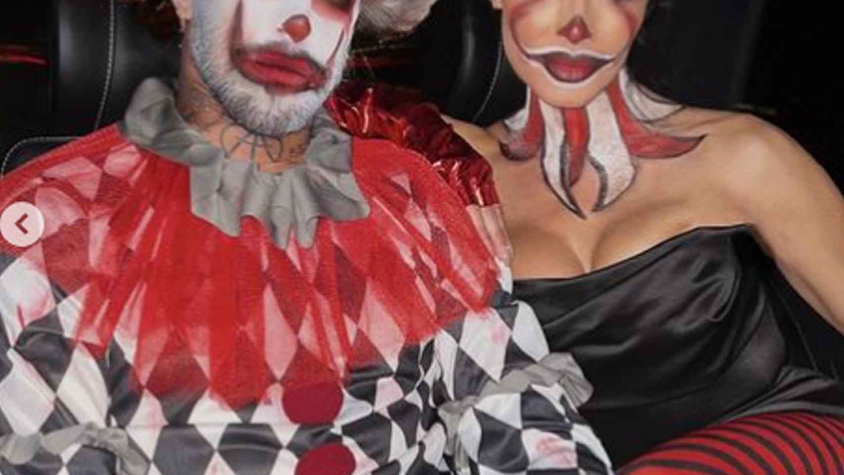 Pilar Rubio y Sergio Ramos, disfrazados en Halloween 3