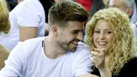 Una foto de archivo de Shakira y Piqué