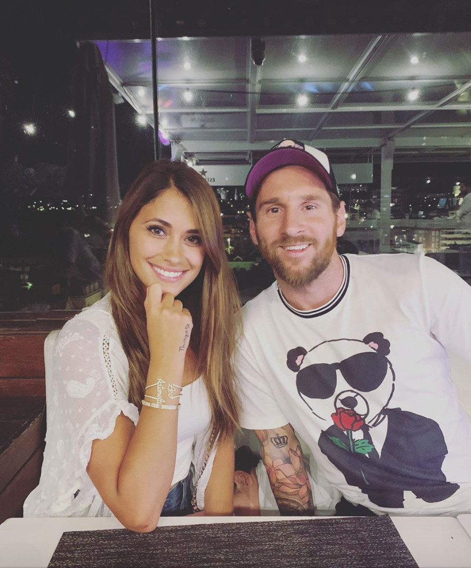 Antonella Roccuzzo y Leo Messi velada romántica en Sitges