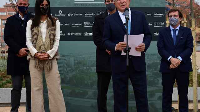 Enrique Cerezo en un acto público en Madrid / EFE