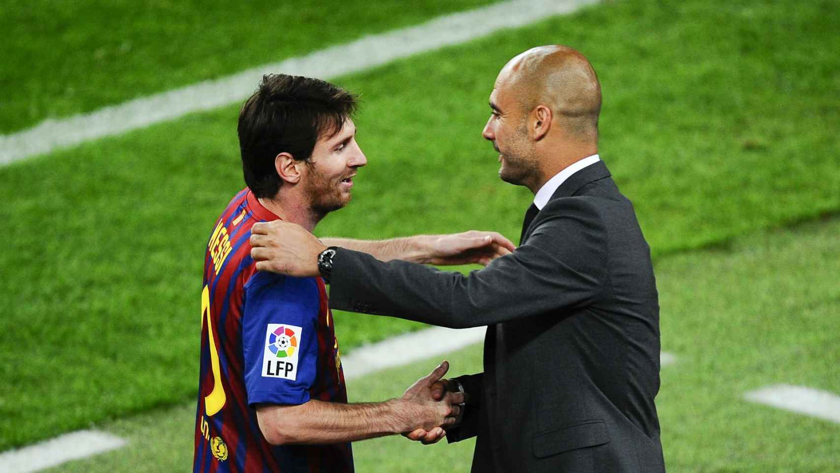 Leo Messi y Pep Guardiola, en una imagen de archivo / REDES