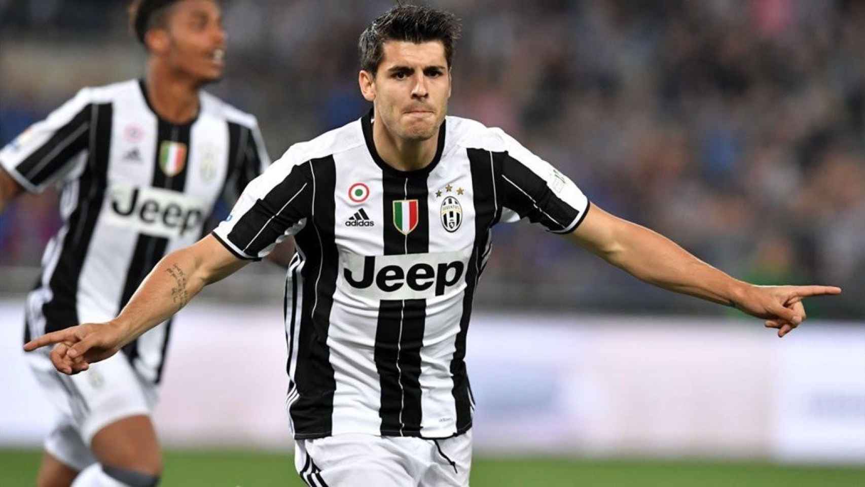 Álvaro Morata celebra un gol con la Juventus / EFE