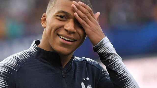 Una foto de Kyllian Mbappé, delantero del PSG y la selección francesa / Twitter