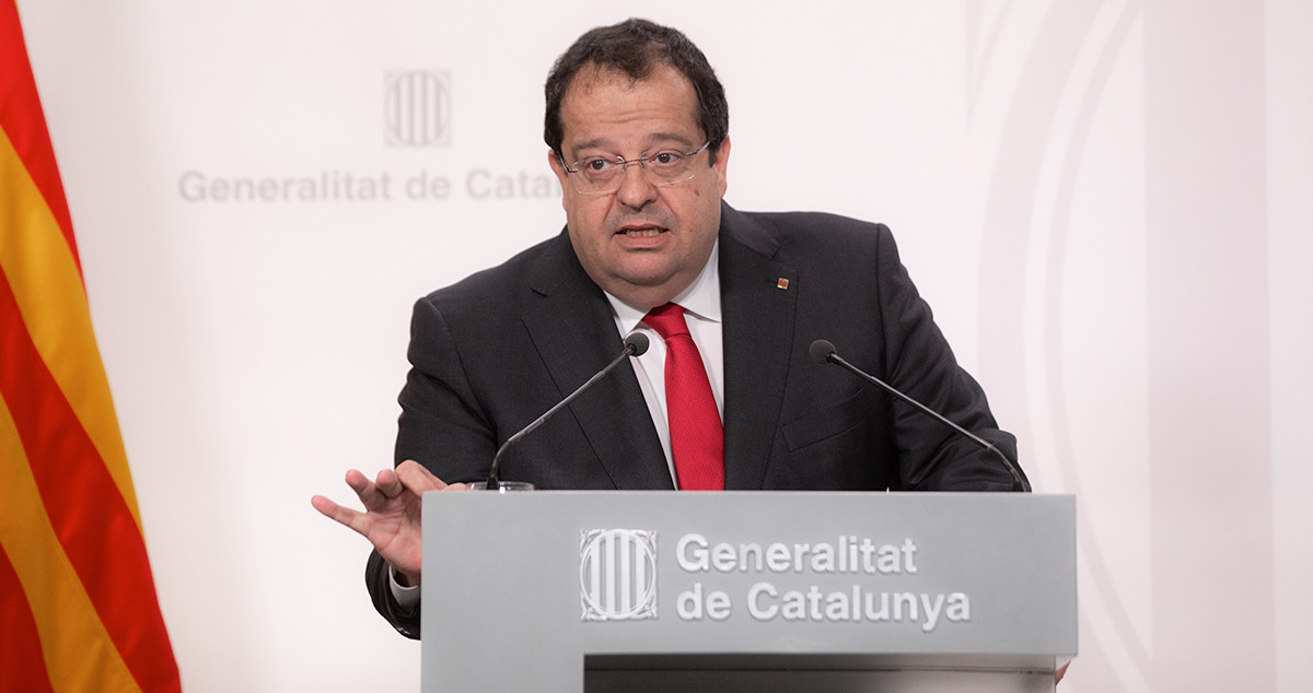 El consejero de Interior de la Generalitat, Joan Ignasi Elena, que apuesta por medidas localizadas para la verbena de Sant Joan / EUROPA PRESS