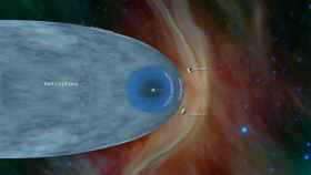 Imagen en la que la sonda Voyager 2 cruza la heliosfera / EUROPA PRESS