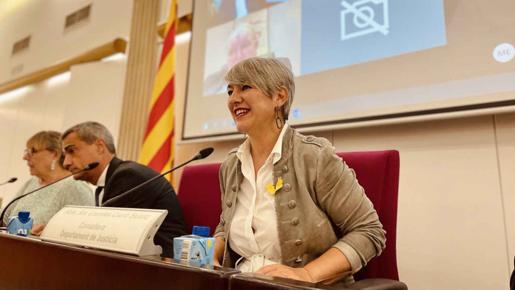 Lourdes Ciuró, consejera de Justicia, quiere exigir el nivel C1 de catalán a los profesionales de la justicia