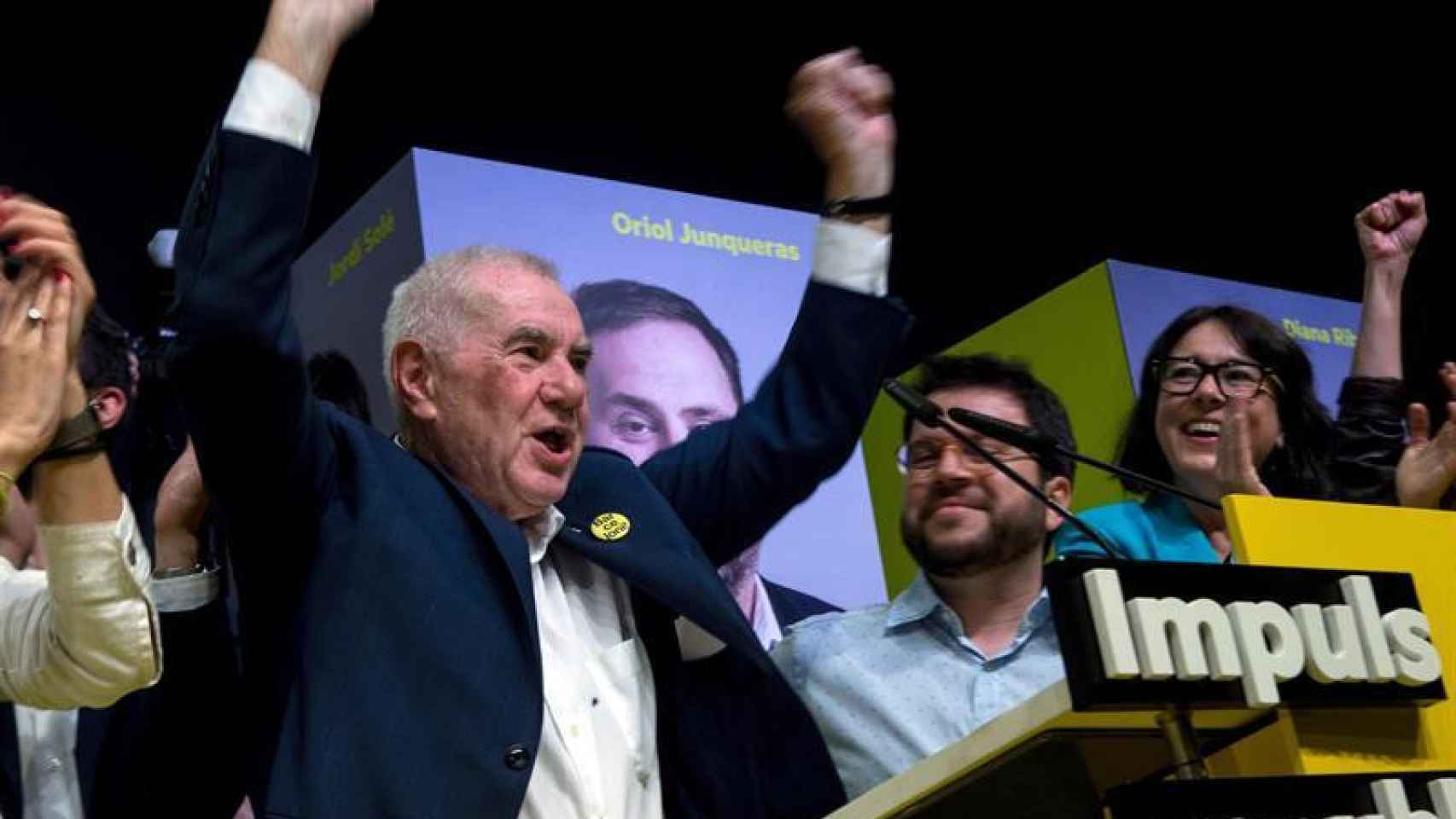 Ernest Maragall vence en las elecciones municipales por Barcelona celebradas este domingo / EFE