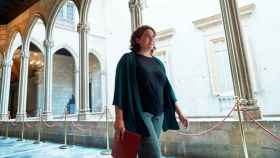 La alcaldesa de Barcelona, Ada Colau, en una comparecencia pública la pasada semana / EFE