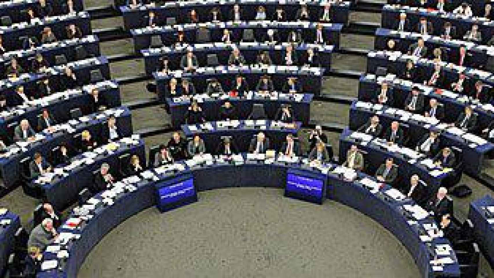 Hemiciclo del Parlamento Europeo en Estrasburgo