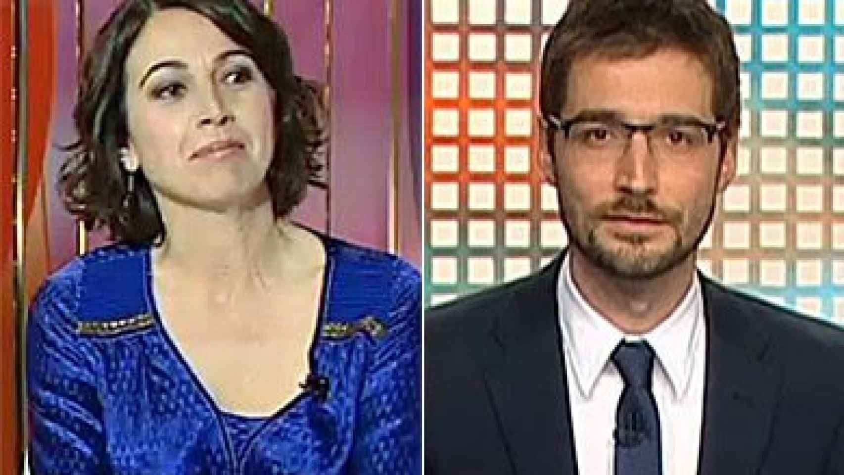 Los periodistas Lídia Heredia y Carles Prats