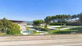 Piscina municipal de Olius (Lleida), donde ha fallecido ahogado un hombre de 89 años / GOOGLE