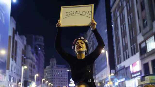 Imagen de archivo manifestación contra la violencia machista / EFE