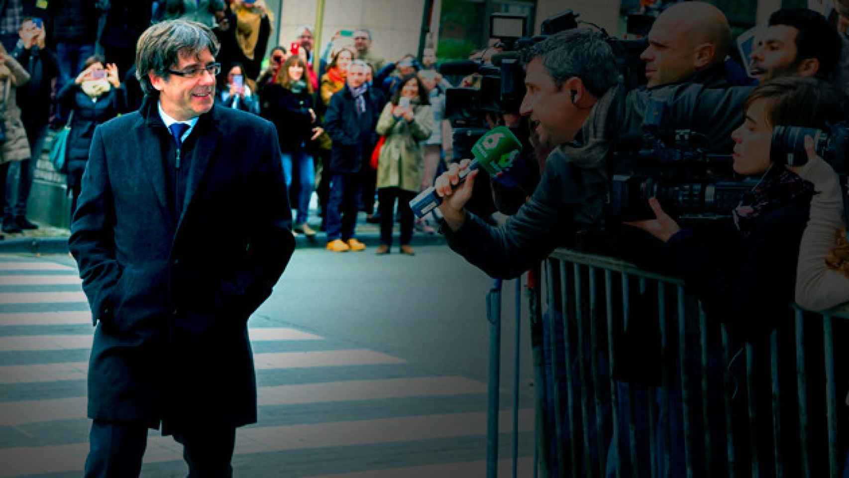 Carles Puigdemont, en Bruselas / EFE