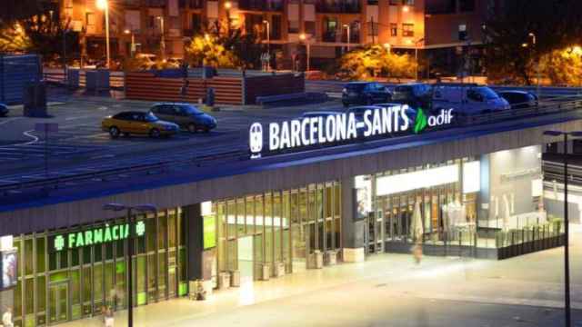 El exterior de la Estación de Sants de Barcelona, en una imagen de archivo / EFE