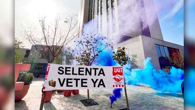 Imagen de una protesta anterior en el Hotel Sofía by Hyatt / Cedida