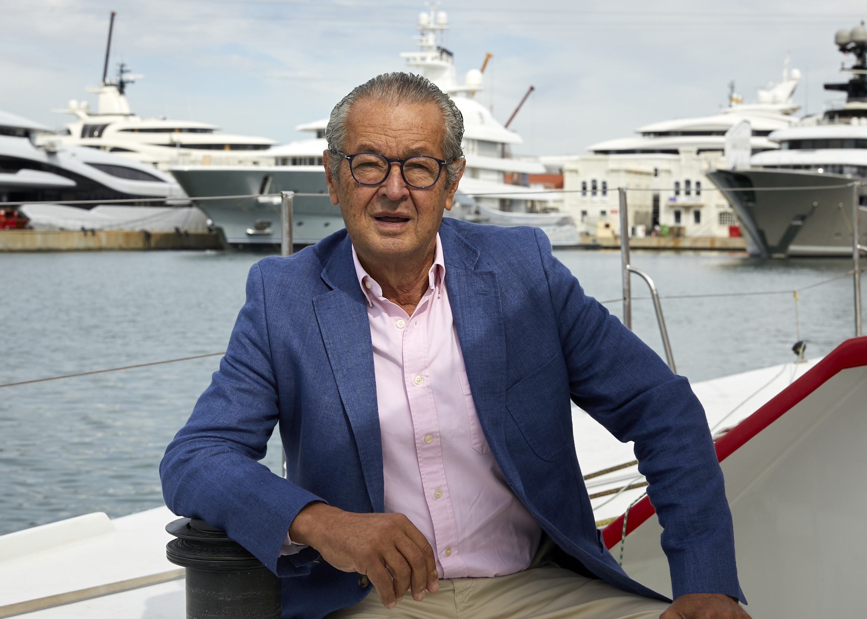 Luis Conde, presidente del Salón Náutico de Barcelona y dueño del puerto de Palamós / FIRA