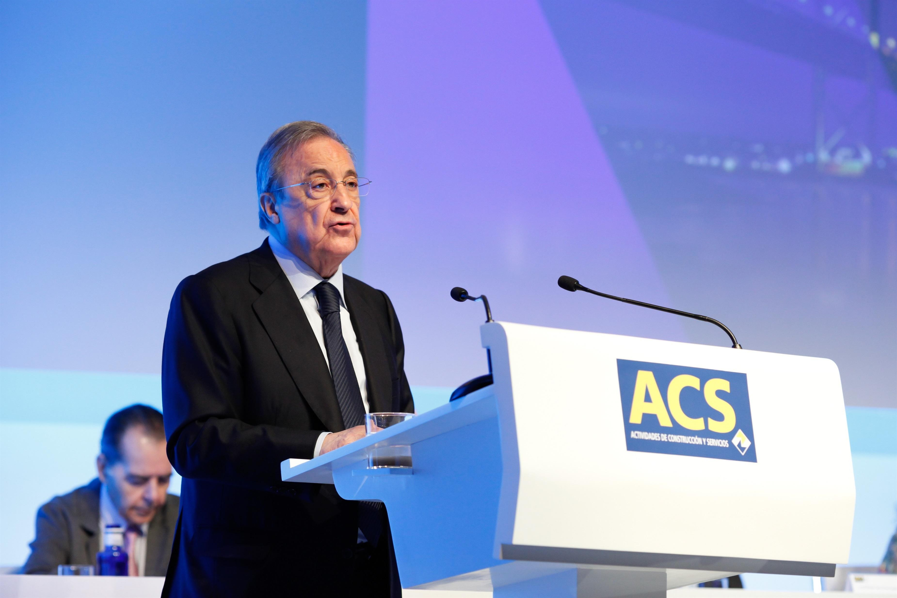 Florentino Pérez, presidente de ACS / EP