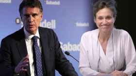 Jaume Guardiola y Rosa Cañadas, candidatos a la presidencia del Círculo de Economía / FOTOMONTAJE CG
