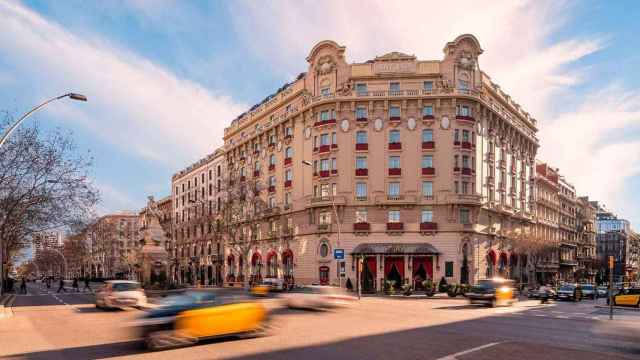 Fachada del Hotel Palace Barcelona, un activo que llegó a operar Husa / CG