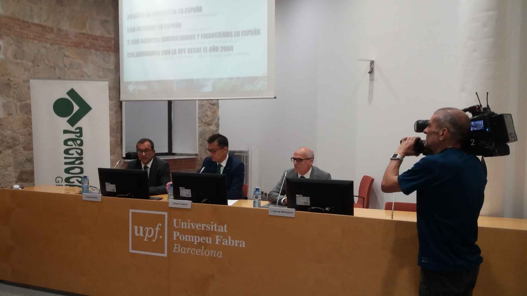 Presentación del informe sobre el mercado de la vivienda en la Universidad Pompeu Fabra