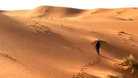 Carlos Vico en el desierto del Sahara / CG