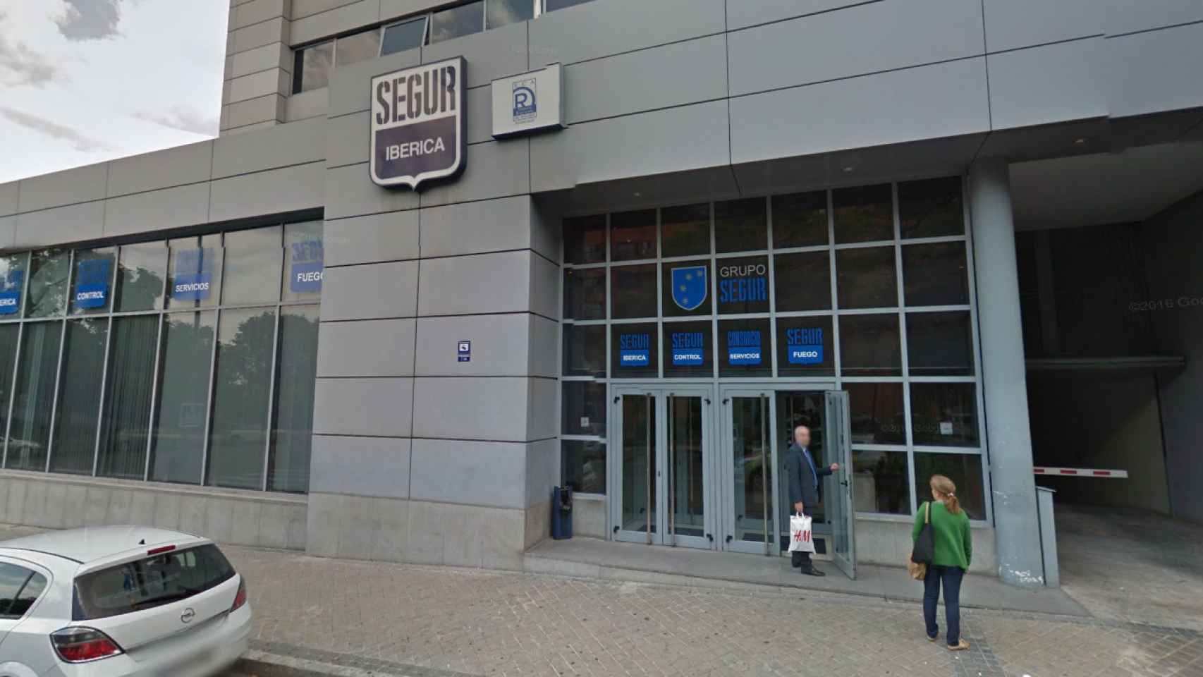 Fachada de la sede de Grupo Segur, en Madrid | CG