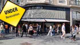 Aspecto actual de la tienda de Tous, que será la 'boutique' de Rolex más grande de Europa/ CG