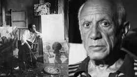 Montaje de dos fotografías de Francis Picabia y Pablo Picasso /CG