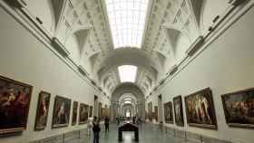 Una sala del Museo del Prado, una de las instituciones que encabeza el ranking de Twitter / EFE