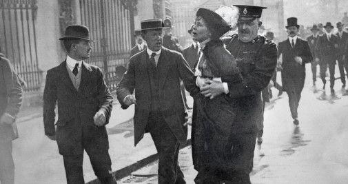 Emmeline Pankhurst, sufragista en Londres / 'UNA SOLA MUJER' - PHAIDON