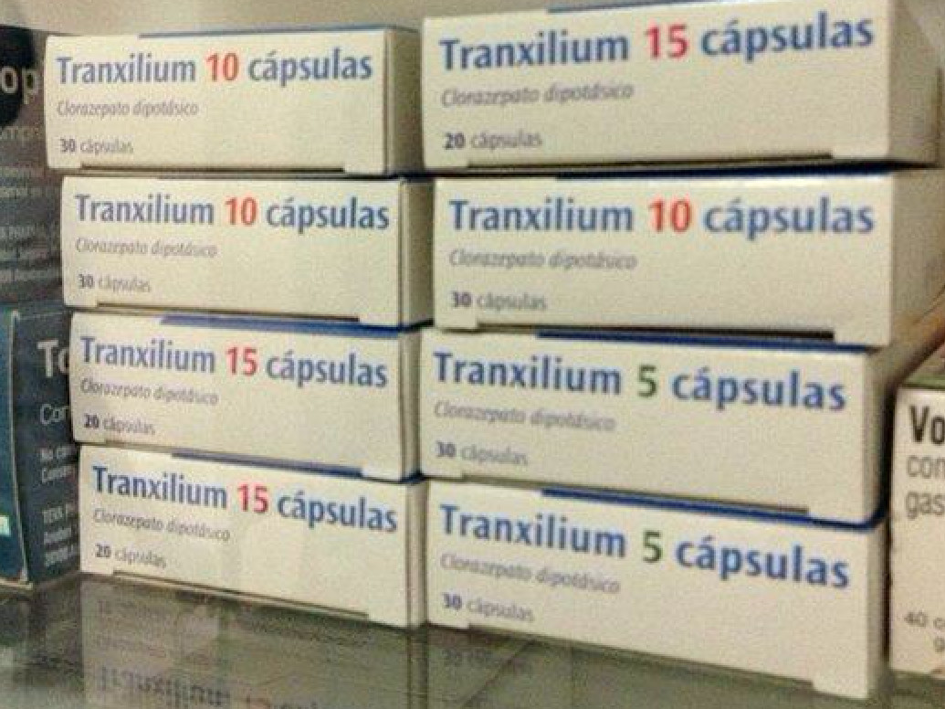 Varios lotes del medicamento Tranxilium en una farmacia / EFE