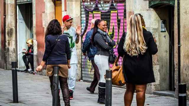 Prostitutas de Barcelona, en el barrio del Raval / CG