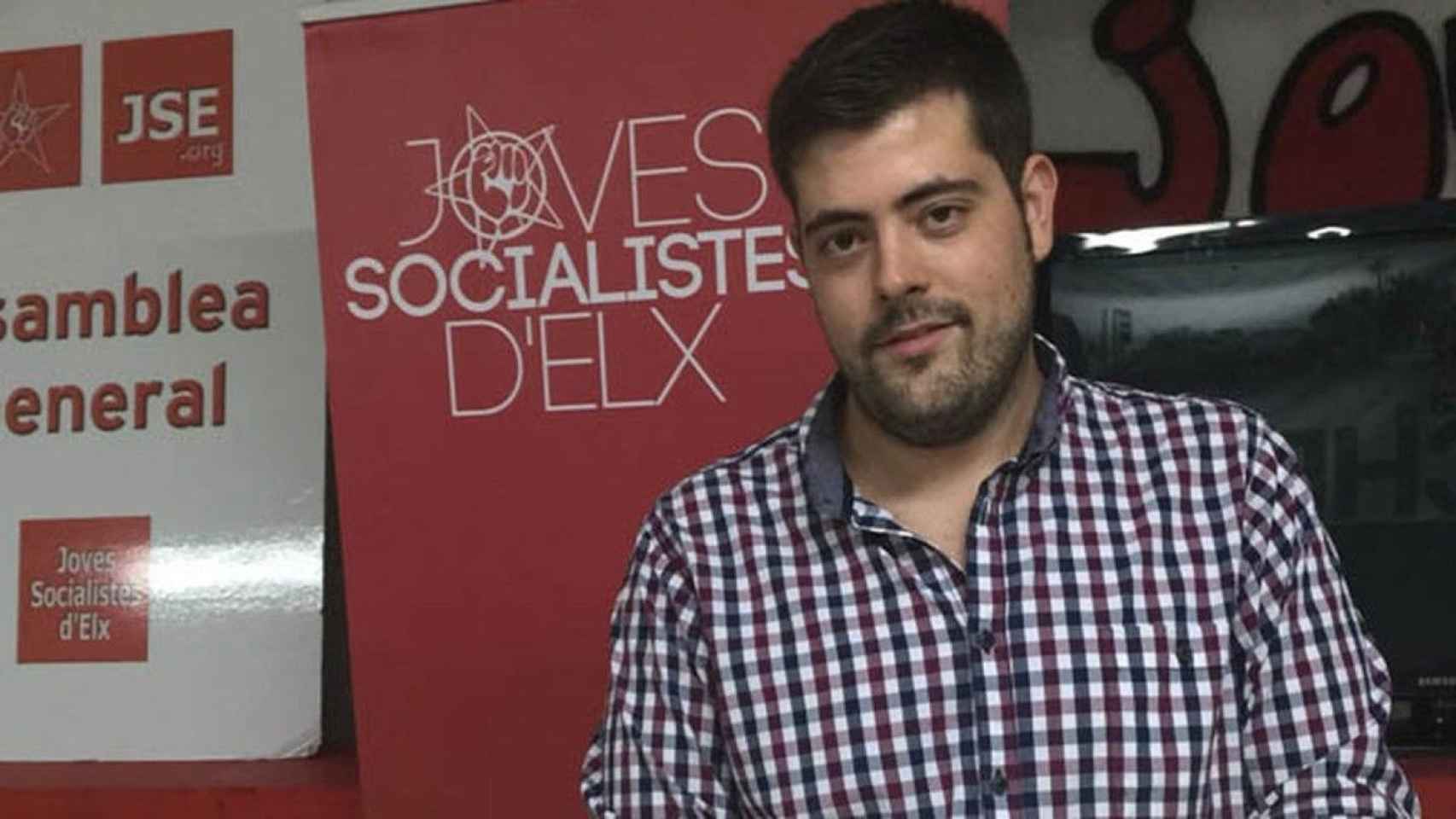 Alejandro Díaz Chaves, exsecretario general de Joves Socialistes de Elche
