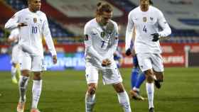 Griezmann celebrando un gol con Francia / EFE