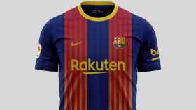 Imagen de la cuarta camiseta del FC Barcelona / Redes