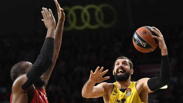 Mirotic en el choque frente al Bayern / EFE