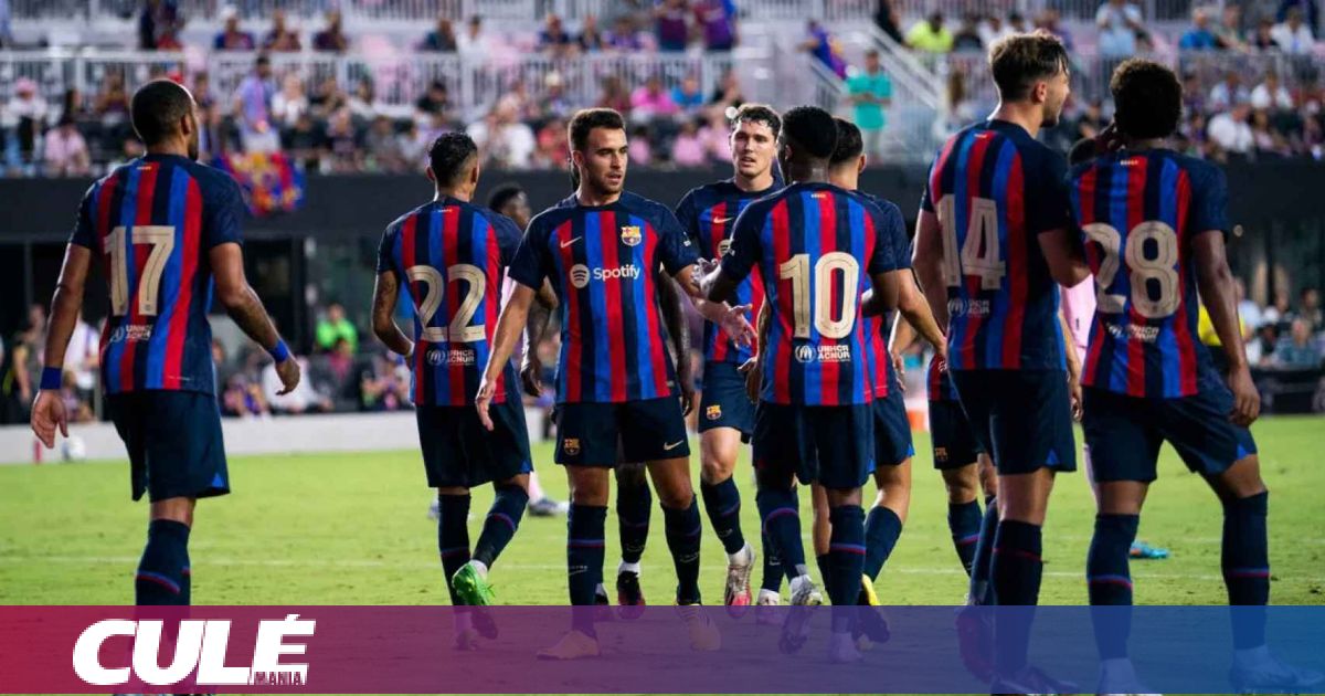 Los Nuevos Dorsales Confirmados Del Barça 2022-23