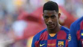 Junior Firpo en el Barça / EFE