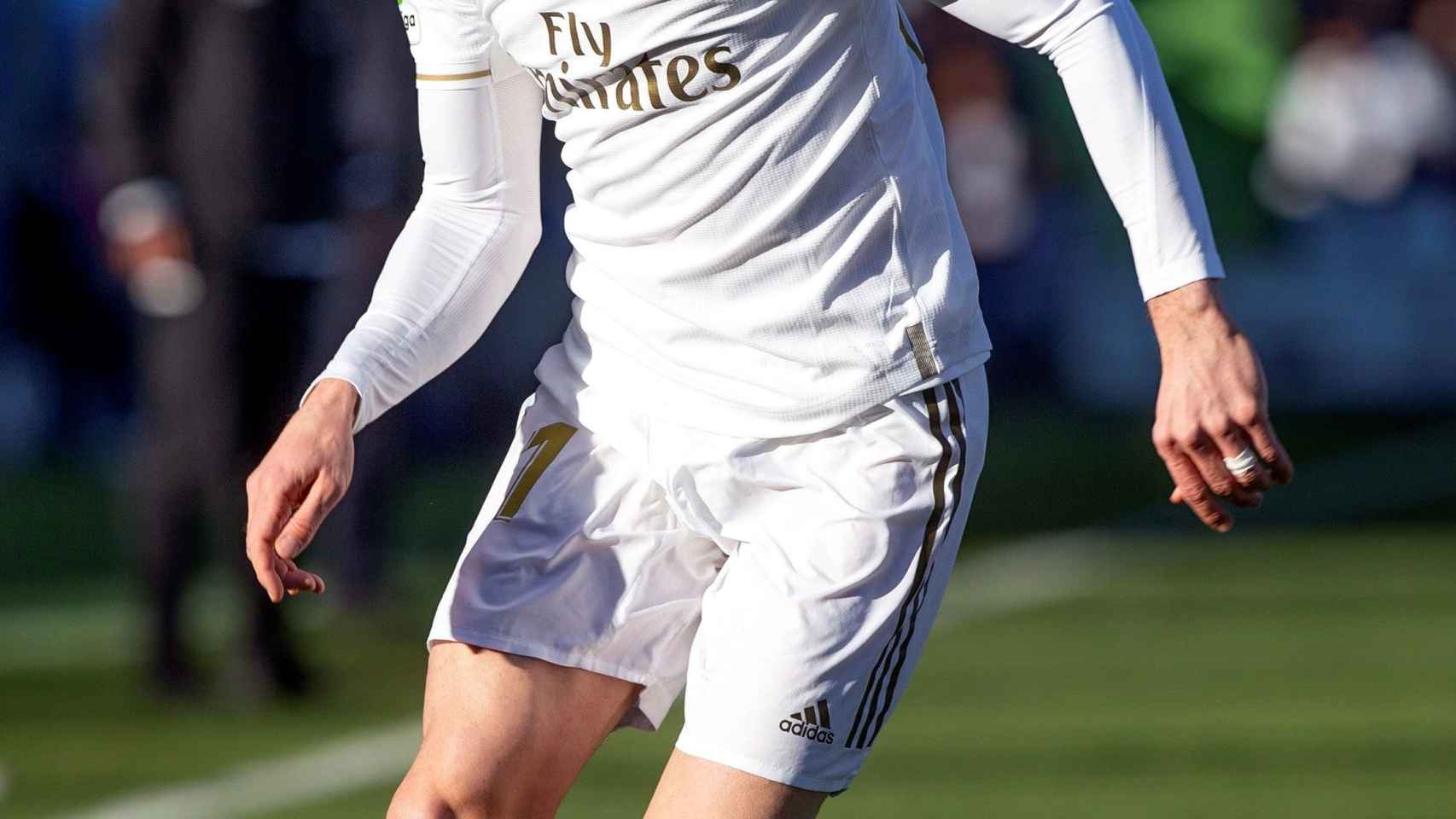 Gareth Bale en el choque ante el Getafe / EFE