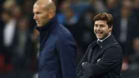 Pochettino y Zidane en un Real Madrid-Tottenham / EFE