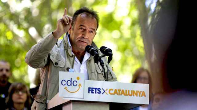 Miquel Calçada en un acto de CDC en las elecciones generales, cuando presentó candidatura para el Senado / EFE