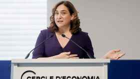 La alcaldesa de Barcelona, Ada Colau, durante la jornada inaugural de la XXXVI Reunión del Círculo de Economía / EUROPA PRESS