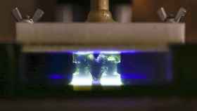 Ejemplo del funcionamiento de la técnica de impresión 3D con luz / EUROPA PRESS