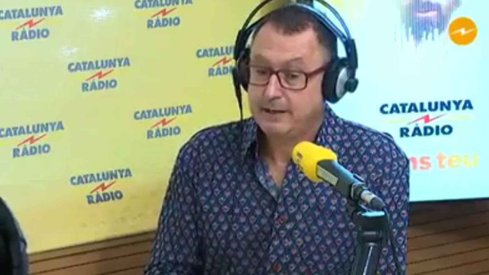 Xavier Solà, presentador del programa 'La nit dels ignorants 3.0' de Catalunya Ràdio / CATALUNYA RÀDIO