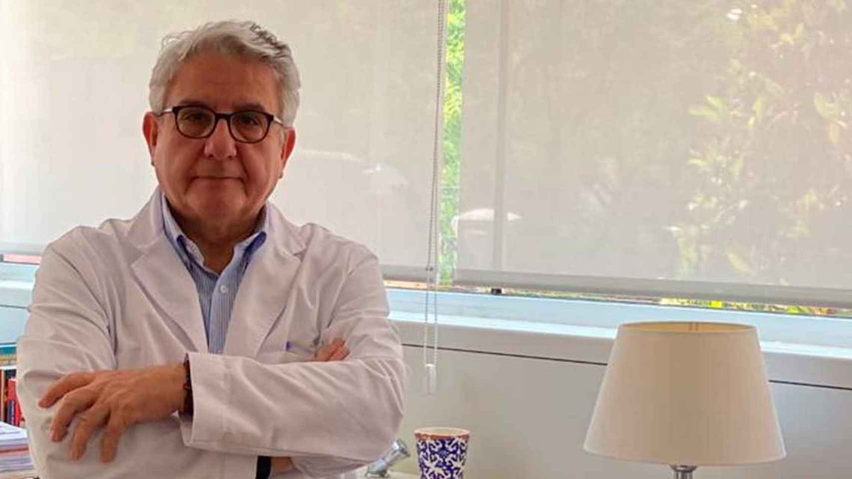 Eduardo Moreno, jefe del Departamento de Medicina Clínica de la Clínica Corachán, en la entrevista con 'Crónica Global'