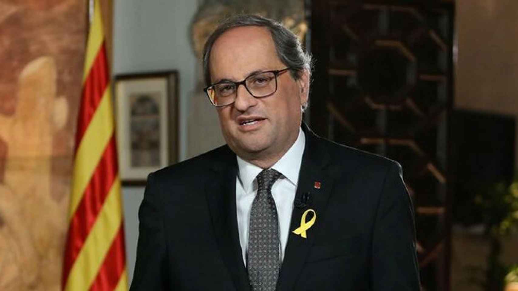 El presidente de la Generalitat, Quim Torra, que ha presentado una querella contra la Junta Electoral / EUROPA PRESS