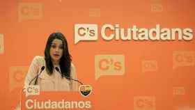 La líder de Ciudadanos en el Parlamento catalán, Inés Arrimadas, en una imagen de archivo / EFE